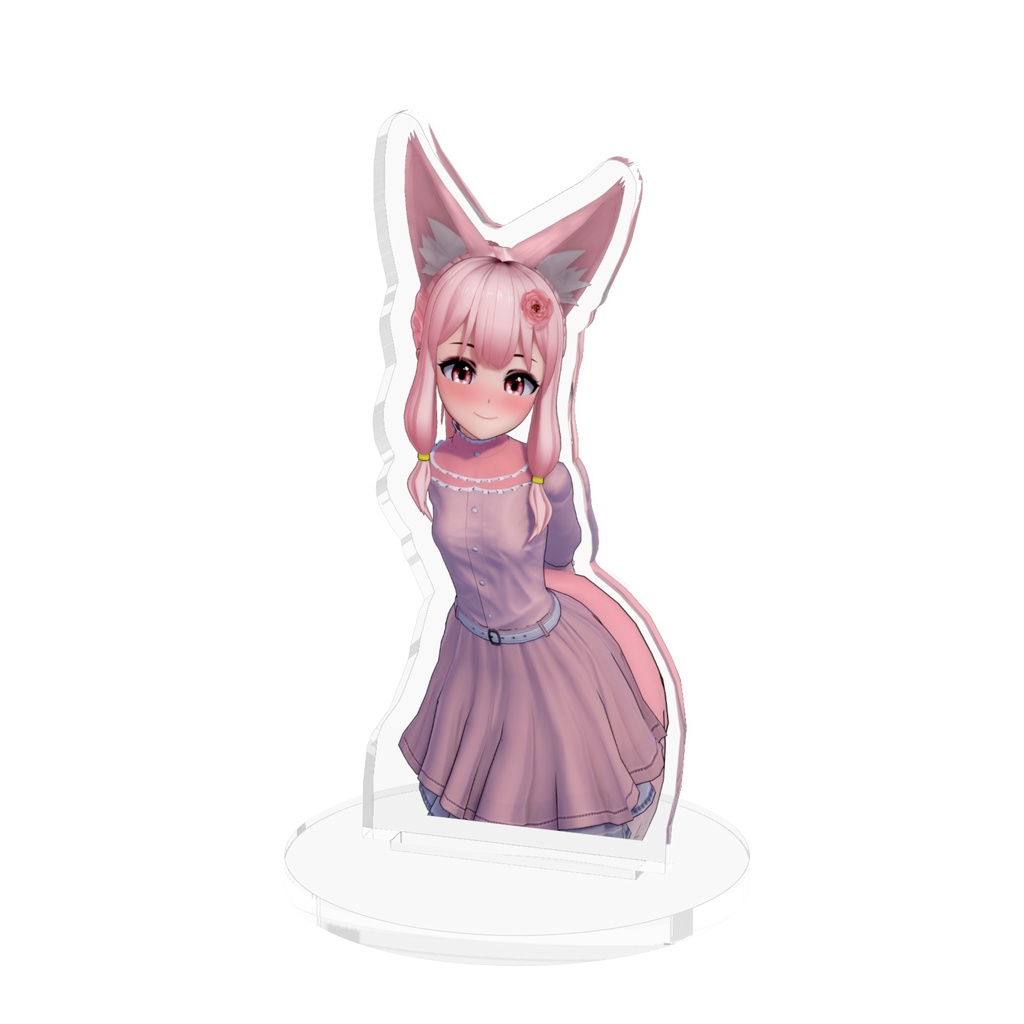 アクリルフィギュア: カメリアちゃん(にドレス)