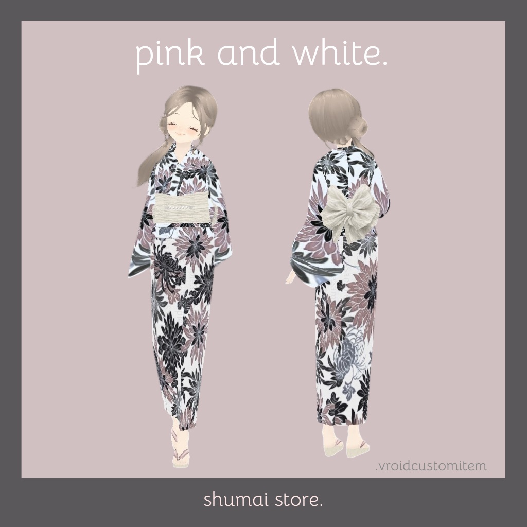 浴衣(Dahlia and Higanbana )【Vroid衣装】