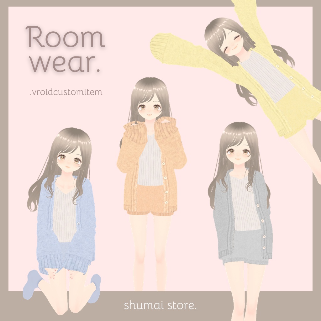 Roomwear【Vroid衣装】
