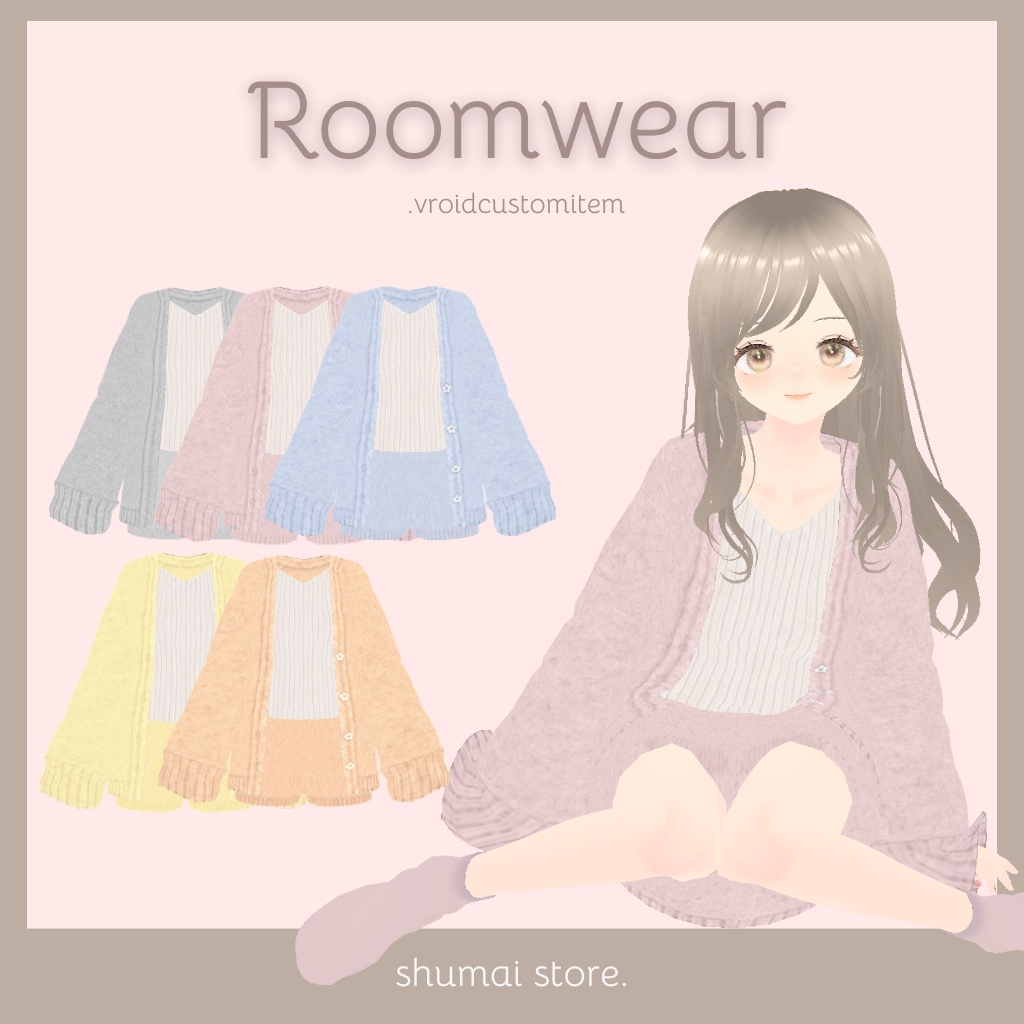 Roomwear【Vroid衣装】