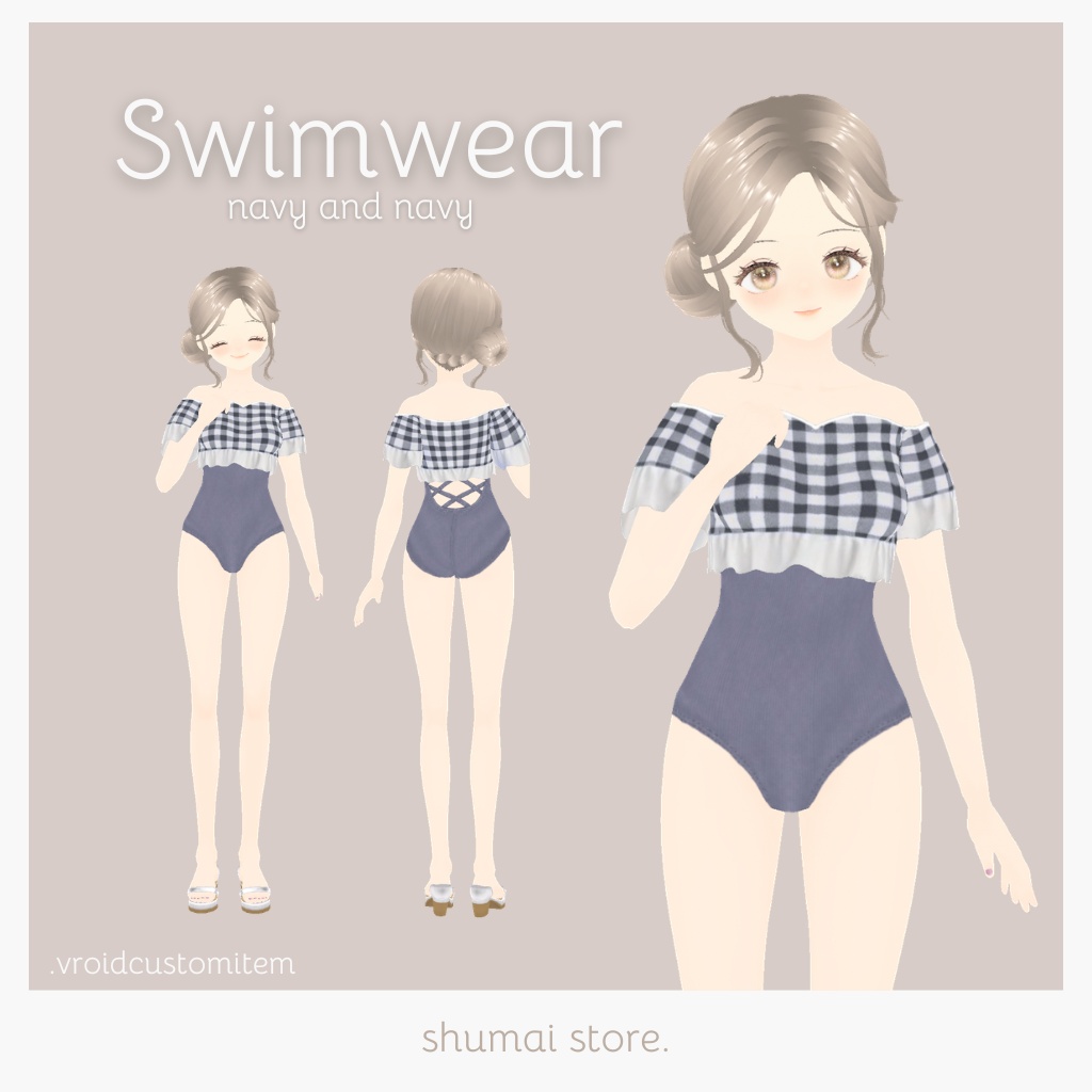 Swimwear【Vroid衣装】