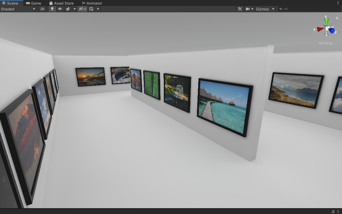 【無料】簡易写真ギャラリーワールド【VRChat想定】