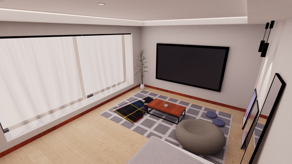 【3/13~3/15まで半額セール中!】【VRChat想定】MemoryHouse1.ReBuild【ワールドアセット】