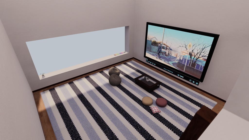 【VRChat想定】CubeHouse1 : Re【ワールドアセット】