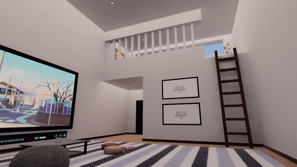 【VRChat想定】CubeHouse1 : Re【ワールドアセット】