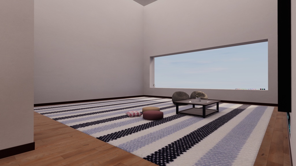 【VRChat想定】CubeHouse1 : Re【ワールドアセット】