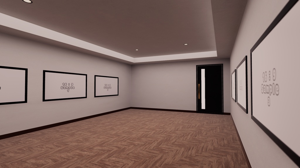 【VRChat想定】Photogallery4【ワールドアセット】