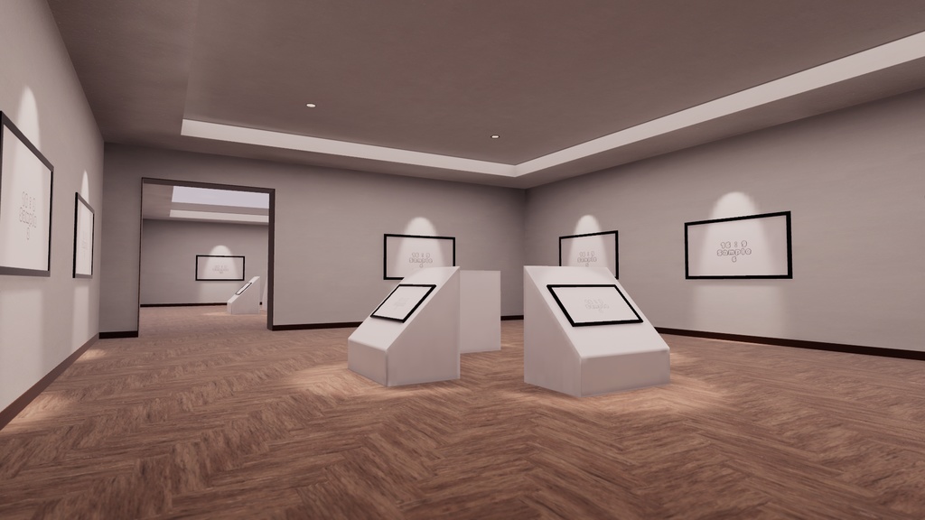 【VRChat想定】Photogallery5【ワールドアセット】