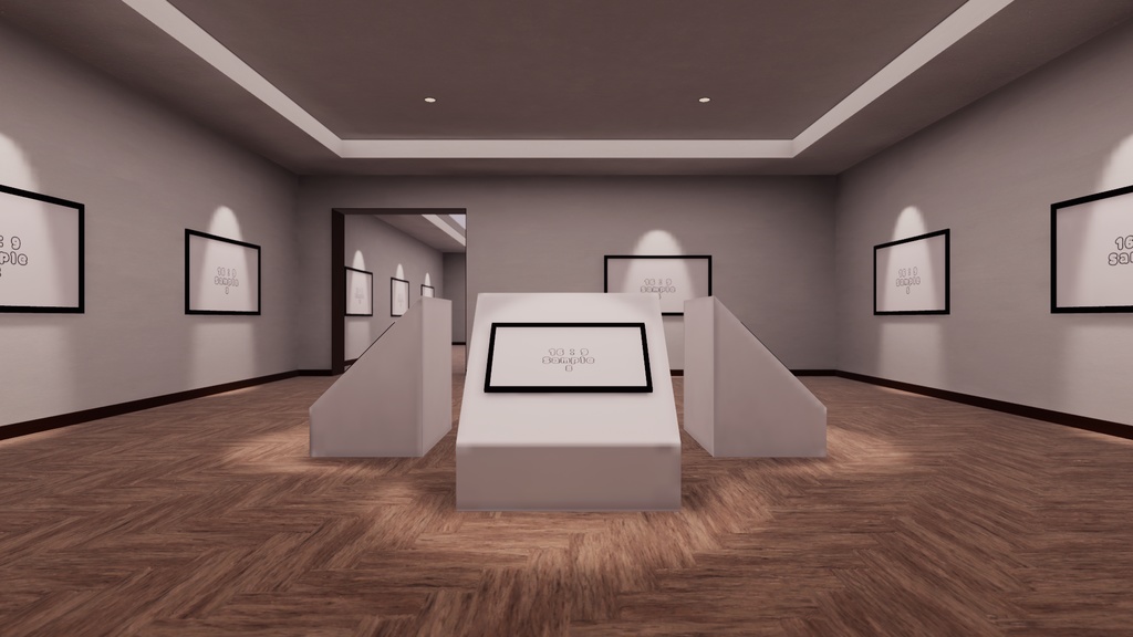 【VRChat想定】Photogallery5【ワールドアセット】