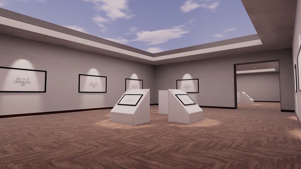 【VRChat想定】Photogallery5【ワールドアセット】