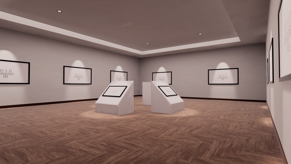 【VRChat想定】Photogallery5【ワールドアセット】