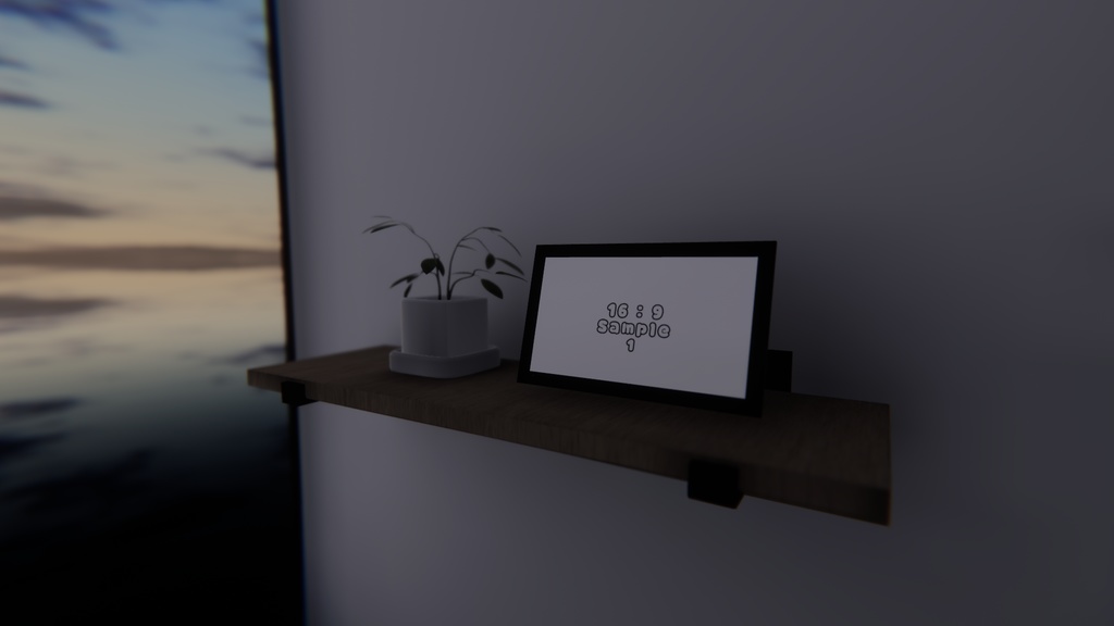 【VRChat想定】あなたと。【ワールドアセット】