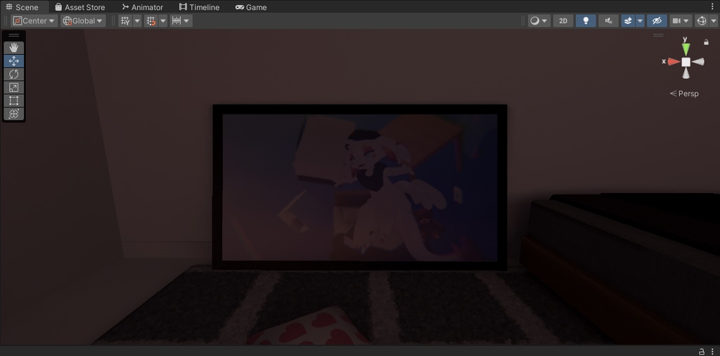 【VRChat想定】Rest【ワールドアセット】