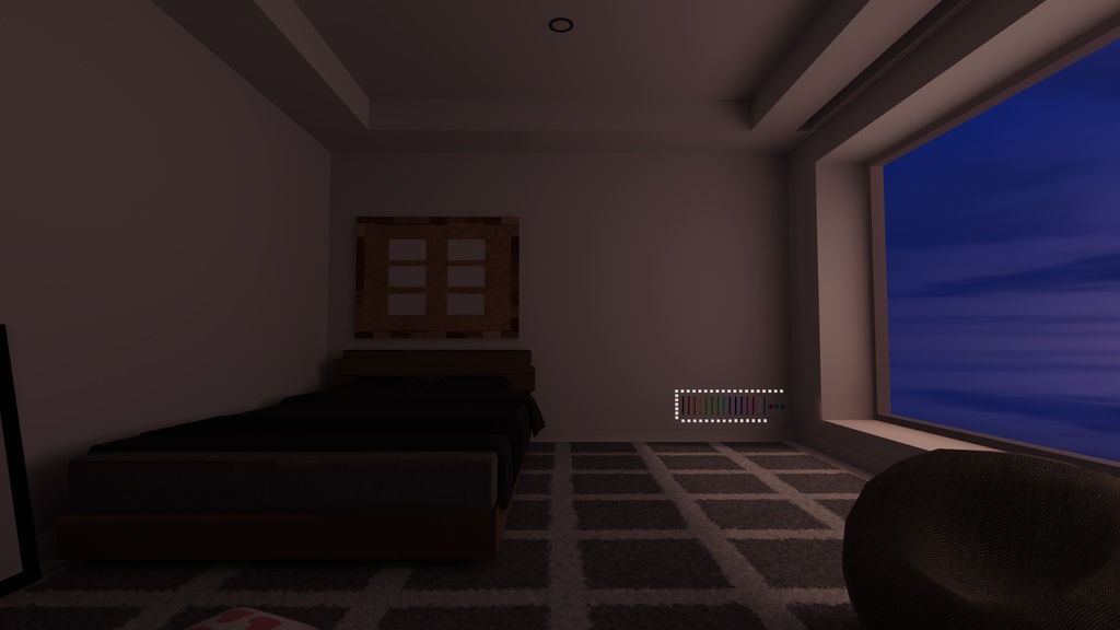 【VRChat想定】Rest【ワールドアセット】