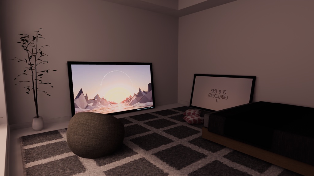 【VRChat想定】Rest【ワールドアセット】