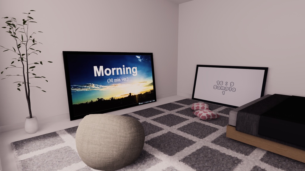 【VRChat想定】Rest【ワールドアセット】