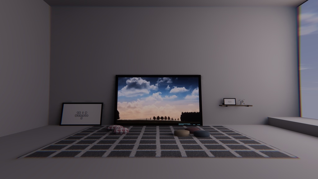 【VRChat想定】歩む。【ワールドアセット】