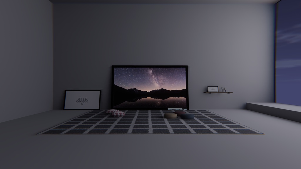 【VRChat想定】歩む。【ワールドアセット】