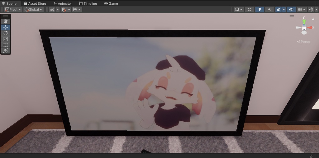 【VRChat想定】MiniRoom : Re【ワールドアセット】