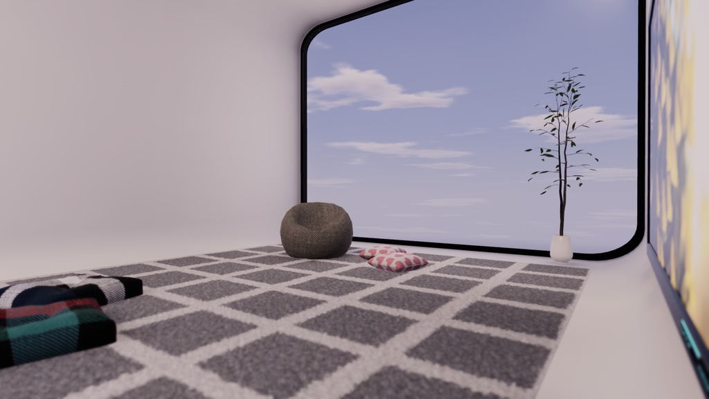 【VRChat想定】SimpleCubic【ワールドアセット】