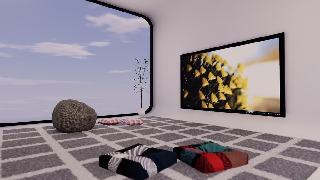 【VRChat想定】SimpleCubic【ワールドアセット】