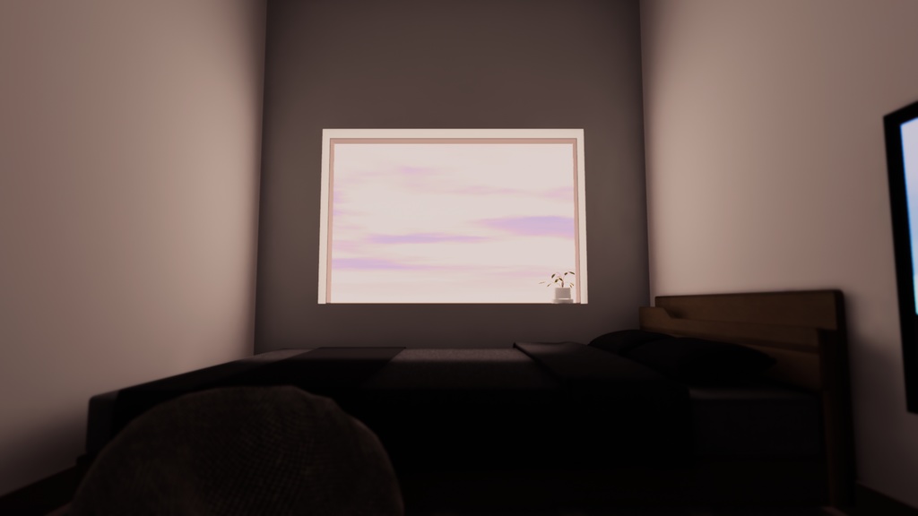 【VRChat想定】MiniRoom2【ワールドアセット】
