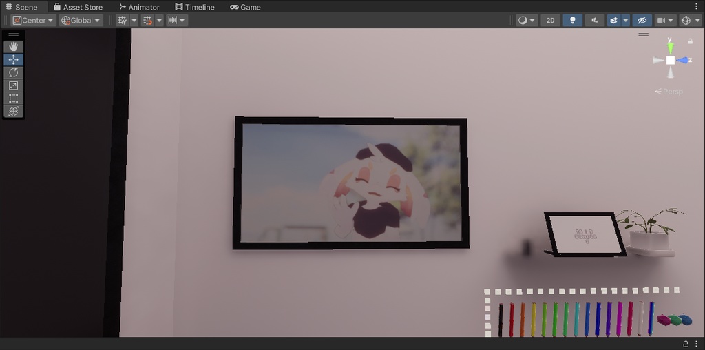 【VRChat想定】Nest2【ワールドアセット】