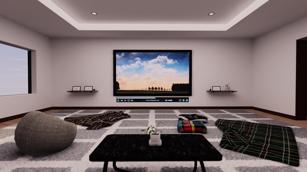 【VRChat想定】Apartment1 : Re【ワールドアセット】