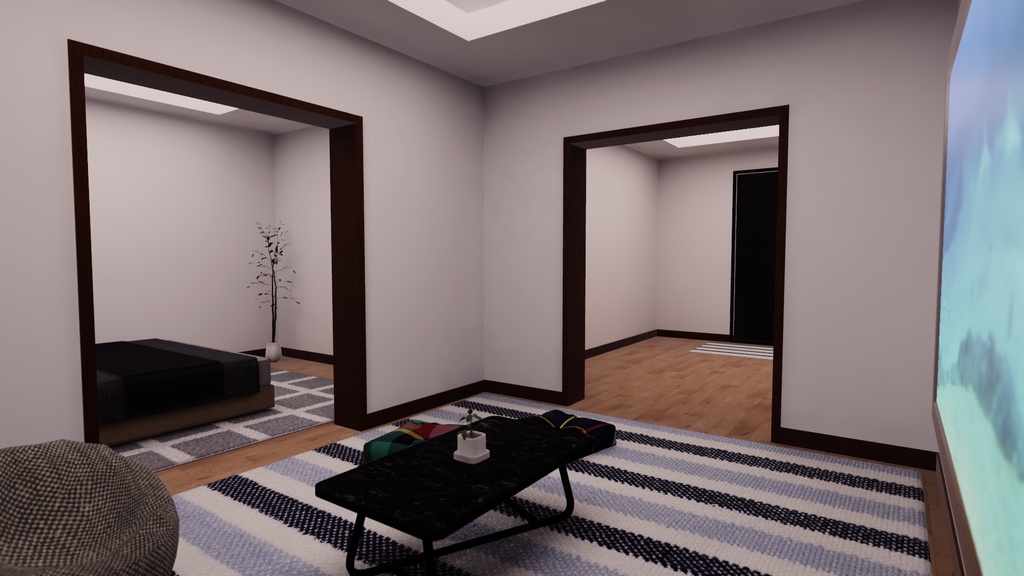 【VRChat想定】Apartment2 : Re【ワールドアセット】