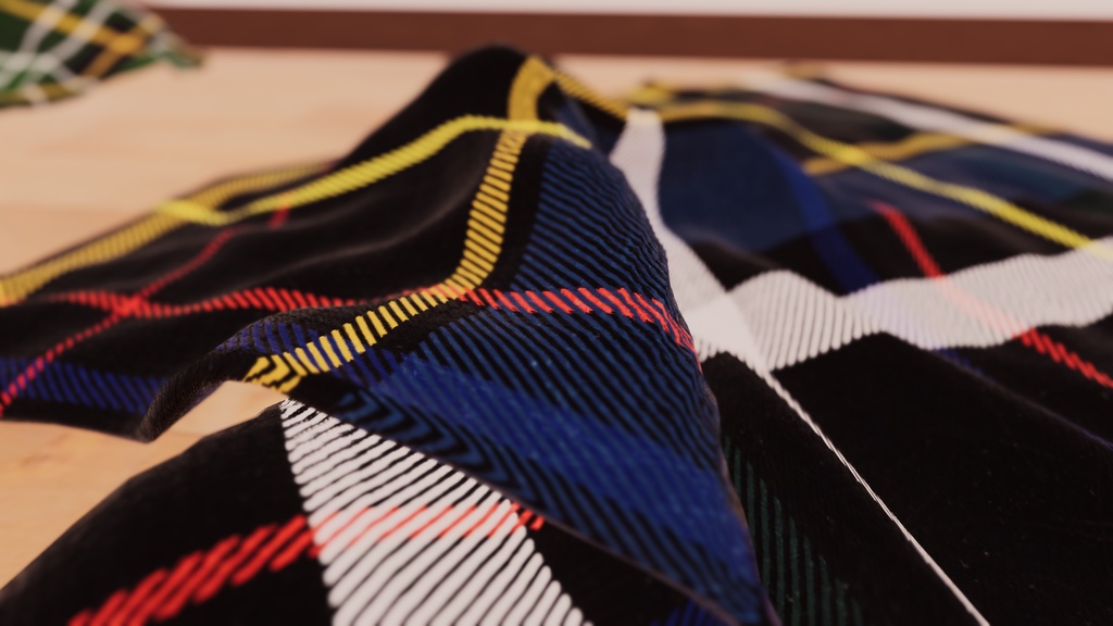 【VRChat想定】ワールド作るとき空いた床スペースに置いとくといい感じな毛布