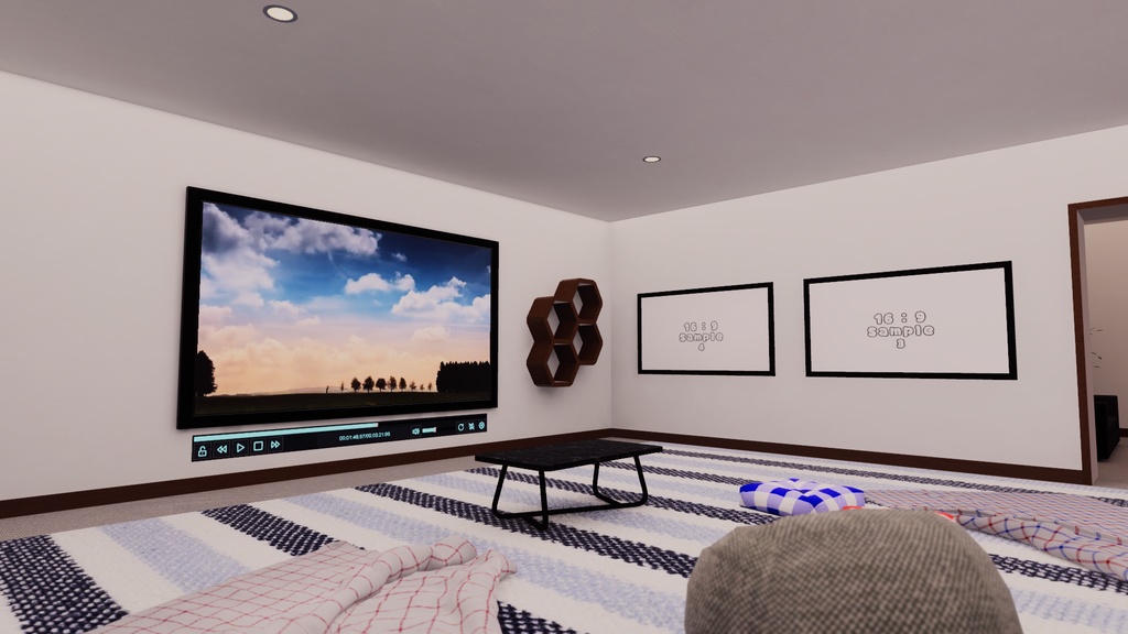 【VRChat想定】Nest3【ワールドアセット】