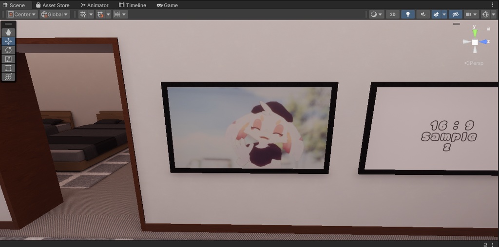 【VRChat想定】Nest3【ワールドアセット】