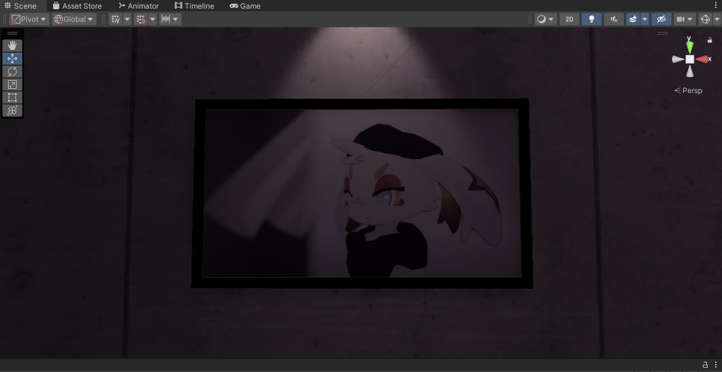 【VRChat想定】Photogallery7【ワールドアセット】