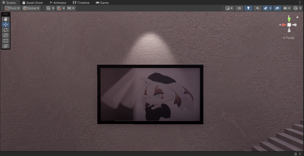 【VRChat想定】Photogallery8【ワールドアセット】