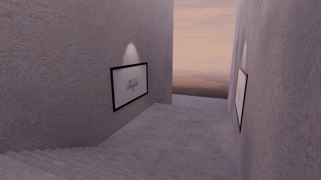 【VRChat想定】Photogallery8【ワールドアセット】