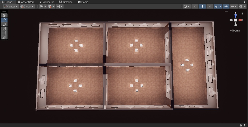 【VRChat想定】photogallery9【ワールドアセット】