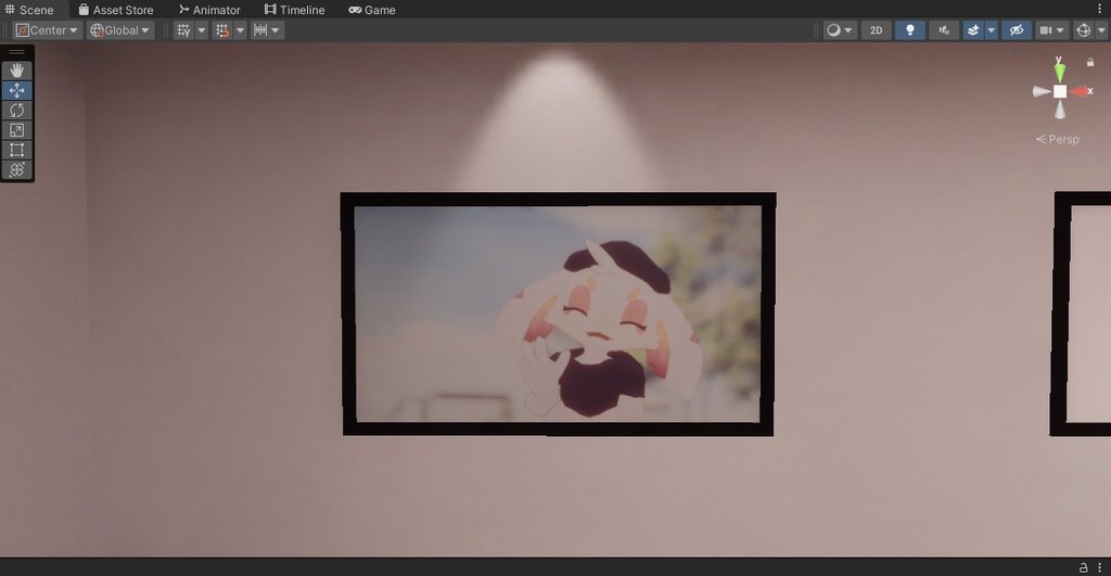【VRChat想定】photogallery9【ワールドアセット】