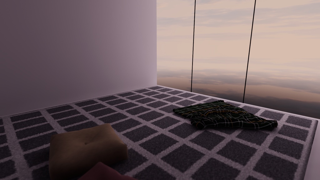 【VRChat想定】habit #1【ワールドアセット】