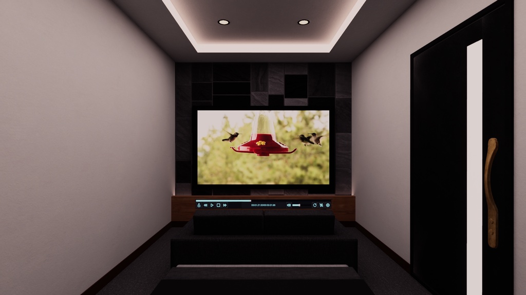 【VRChat想定】CompactRoom1【ワールドアセット】