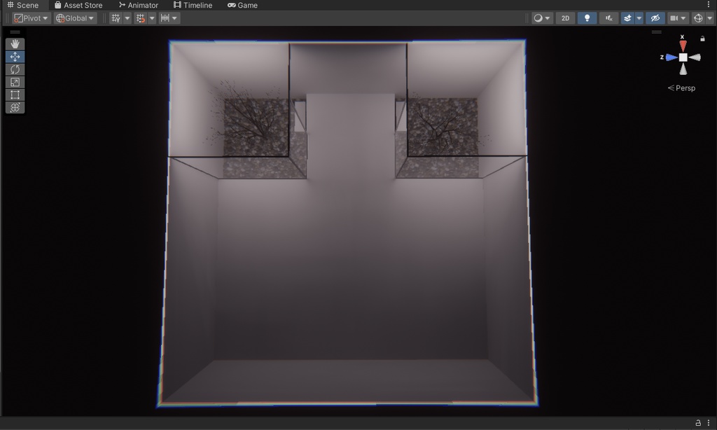 【VRChat想定】FALL【ワールドアセット】