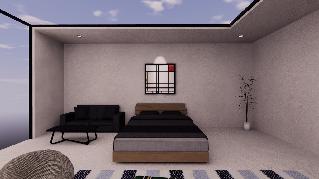 【VRChat想定】Cozy1【ワールドアセット】