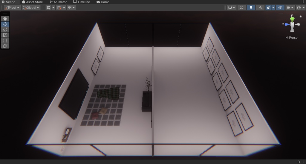 【VRChat想定】ここから。【ワールドアセット】
