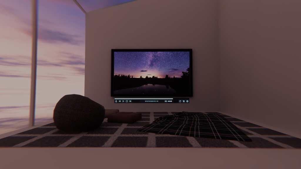 【VRChat想定】Canvas【ワールドアセット】