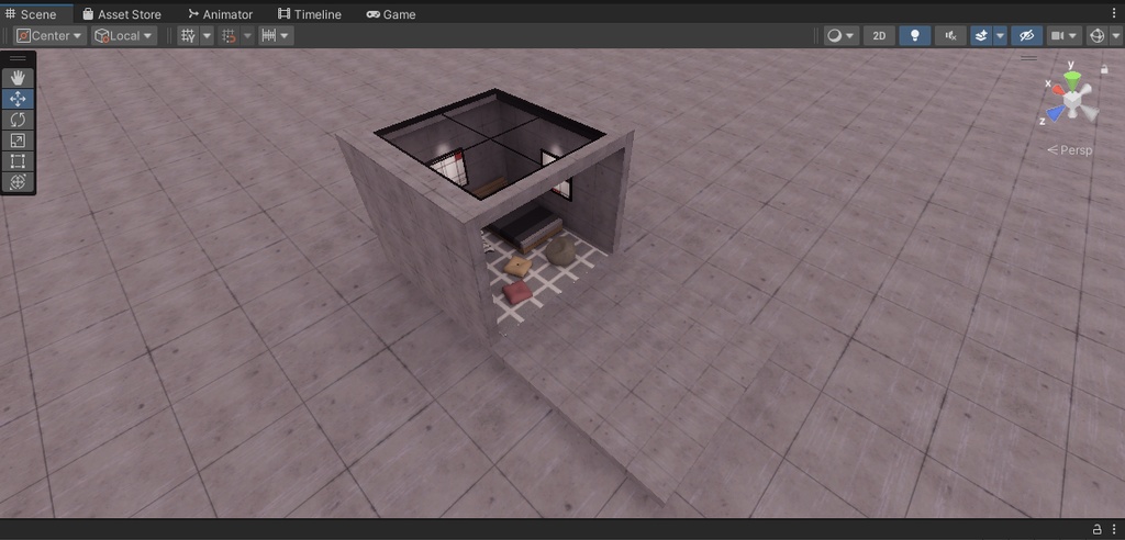 【VRChat想定】Cozy3【ワールドアセット】