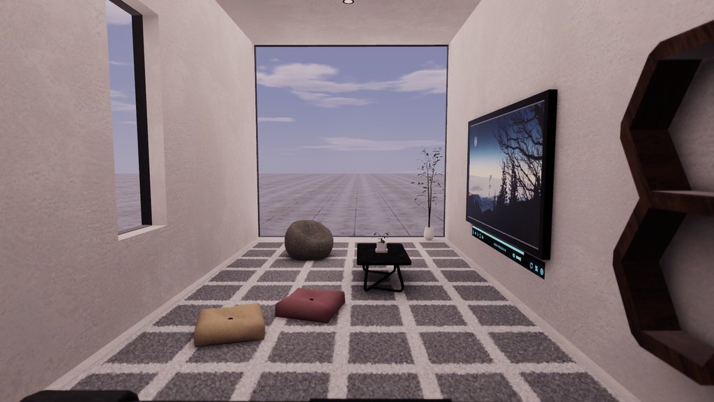 【VRChat想定】Cozy4【ワールドアセット】