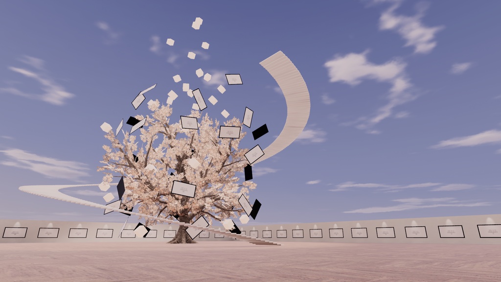 【VRChat想定】photogallery11【ワールドアセット】