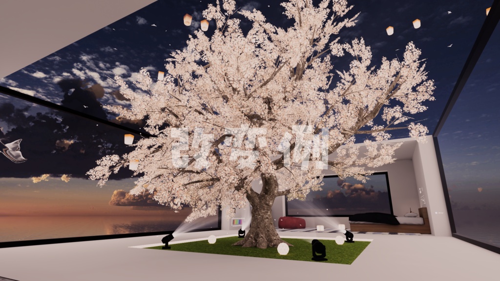 【VRChat想定】Sakura : Re【ワールドアセット】