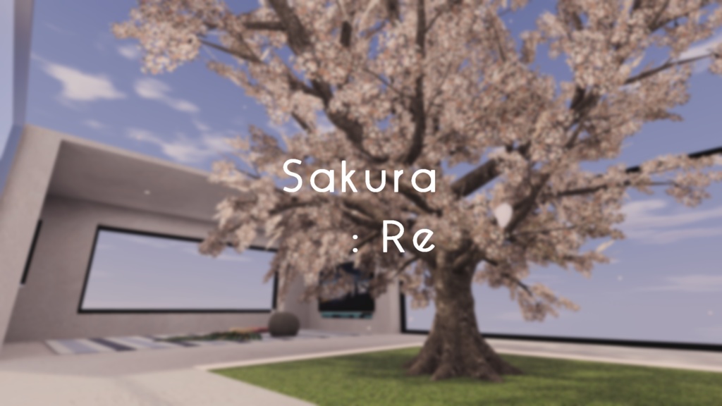 【VRChat想定】Sakura : Re【ワールドアセット】
