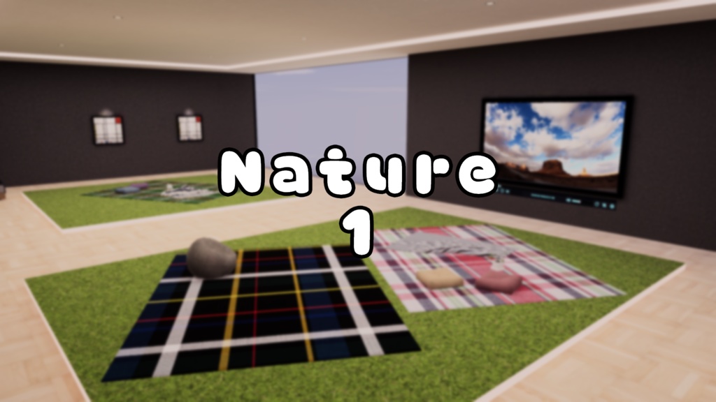 【VRChat想定】Nature1【ワールドアセット】