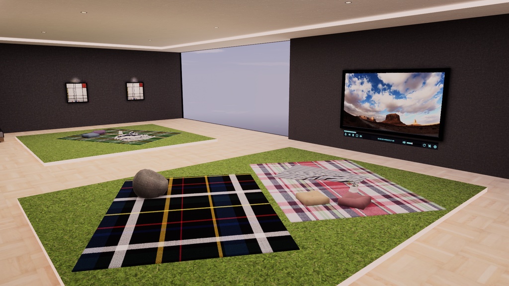 【VRChat想定】Nature1【ワールドアセット】